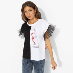 Футболка с лозунгом, Загадочная собеседница - Charutti фото 4