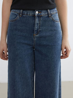 Wideleg Kad?n Jean Pantolon