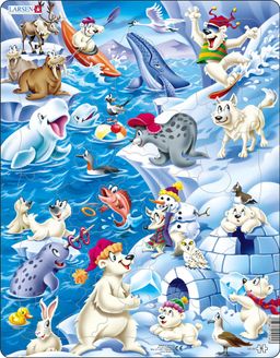 Пазл Арктика, 36 эл. - Larsen фото 4