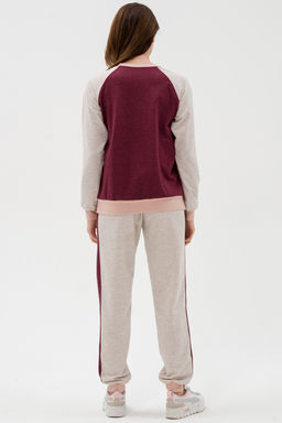 Костюм женский из футера Гамми бордо - Амадэль фото 20