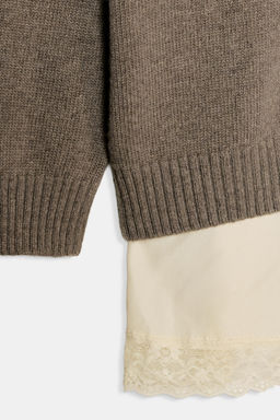 WOOL BLEND JUMPER - Zara фото 8