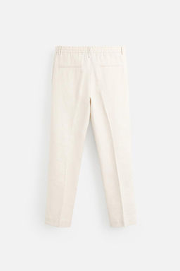 LINEN TROUSERS - Zara фото 9