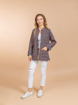 Жакет двухсторонний стеганый № 900-10 (Лето 2025) - Ганг фото 4