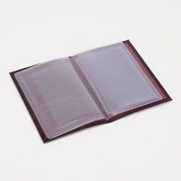 Обложка для автодокументов, бордовая