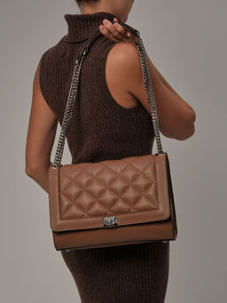 Сумка кожаная Azaro 30783 светлый орех