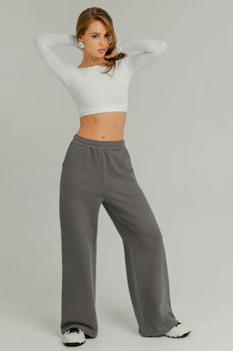 Арт. 7589 Брюки женские 42-50 (5шт) Цвет:темно-серый