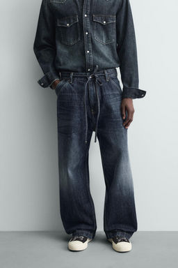 BAGGY FIT JEANS - Zara фото 12