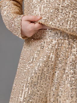 ACOOLA / Брюки детские для девочек Neser_pn светло-золотой  фото 2