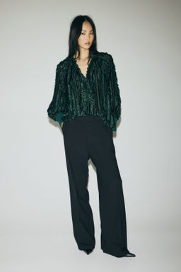Blusa con lazada - H&m фото 2