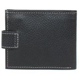 Портмоне мужское Croco-ПР-903 натуральная кожа 3 отд, 3 карм, черный флотер (40) 207672  фото 2