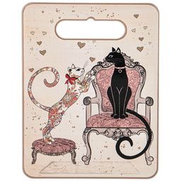 ПОДСТАВКА ПОД ГОРЯЧЕЕ AGNESS ПАРИЖСКИЕ КОТЫ 20*15*1 СМ