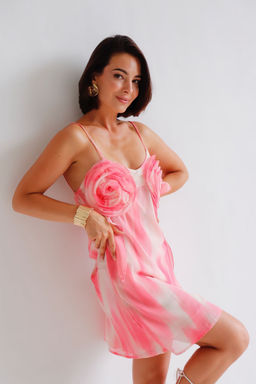 Топ с декором розовый - Martichelli фото 7