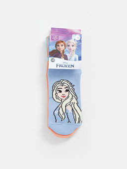 Elsa Desenli K?z ?ocuk Soket ?orap 5li - Waikiki фото 3