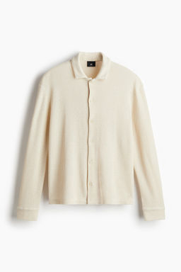 Camisa en punto texturizado Regular Fit - H&m фото 4