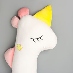 Мягкая игрушка Единорог, 140 см, цвет белый - Simaland фото 2