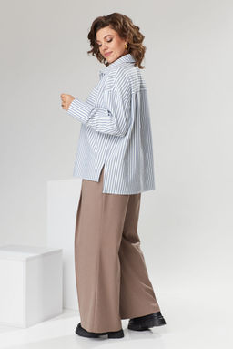 Костюм Romanovich Style 2-2726 голубой/бежевый фото 9