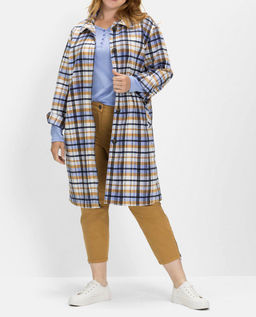 Фланелевое пальто, цветное - Sheego фото 7