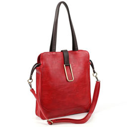 Женская сумка шоппер из эко кожи с косметичкой 0075-2 - Cidirro фото 3