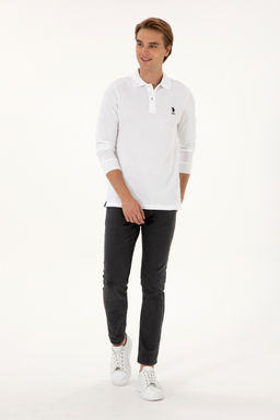 Erkek Beyaz Basic Sweatshirt Sepette S_rpriz _ndirim - U.s. polo assn фото 18