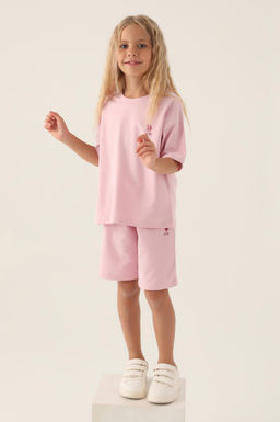 Пижамный комплект пудрово-розового цвета для девочки Неожиданная скидка в корзине - U.s. polo assn фото 3