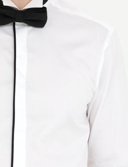 Beyaz Slim Fit Smokin G_mlek