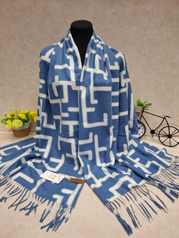 Мягкий палантин из кашемира мультицвет