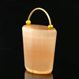 Фигурка - оберег «Ведёрко счастья», селенит