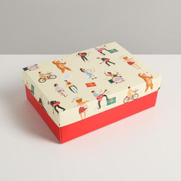 Коробка складная С Дэ Рэ, 21 15 7 см