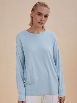 PELICAN, джемпер женский, Голубой  фото 2