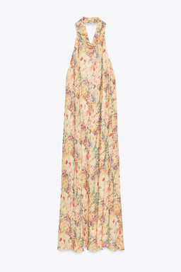 FLORAL PRINT DRESS ZW COLLECTION - Zara фото 6