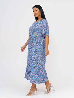 Платье женское, цвет голубой