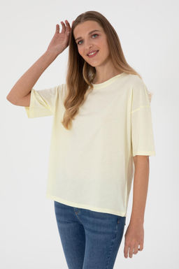 Kad_n Limon Oversize Bisiklet Yaka Ti__rt Sepette S_rpriz _ndirim - U.s. polo assn фото 2