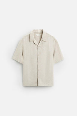 100% LINEN SHIRT - Zara фото 28