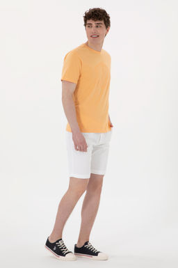 Erkek Regular Fit Bisiklet Yaka Turuncu Ti__rt Sepette S_rpriz _ndirim - U.s. polo assn фото 4