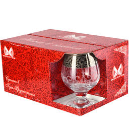 MS483-32 Набор 6-ти стакан д/коньяк Венеция (х4) - Mayer&boch фото 3