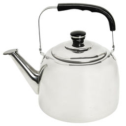 "Премьера" Чайник из нержавеющей стали 5,5л, д22см h22см, со встроенным в крышку свистком, подвижная пластмассовая ручка, цветная коробка (Китай)