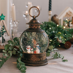 Светодиодная фигура «Семья снеговиков» 12×20.5×7.8 см, пластик, от батареек АААх3, свечение тёплое белое