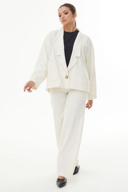 Жакет AURA 1073-164 молочный  фото 5