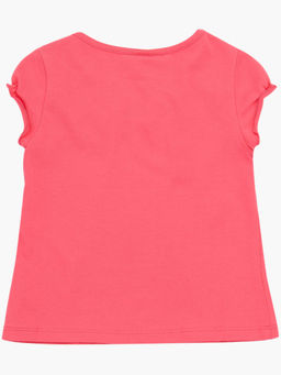 Футболка для девочки	 UD 3125 коралловый - Mini maxi фото 2