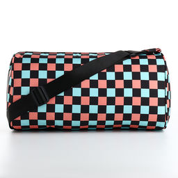 Сумка спортивная на молнии, регулируемый ремень, маленький размер, разноцветная