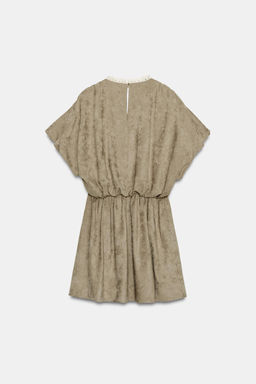 FAUX SUEDE SHORT DRESS - Zara фото 9