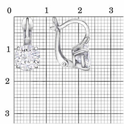 СЕРЬГИ 33814952Пл - Красная пресня фото 2