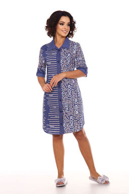 Халат-рубашка Эльза (46-60) - Serenada фото 2