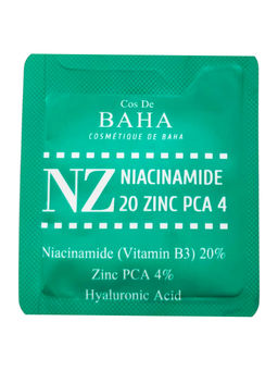 Cos De BAHA Укрепляющая сыворотка для сужения пор с ниацинамидом и цинком / Niacinamide 20 Zinc PCA 4 Serum Sample (NZ), 1,5 мл