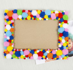 Hobbius SKPO-10 Помпоны 10 мм 100 шт ассорти  фото 4