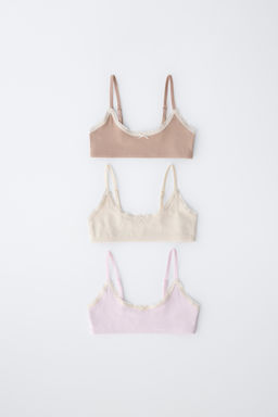 9-14 A?OS/ PACK TRES TOPS TOPOS / Multicolor