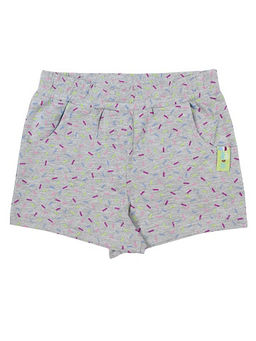 CRB wear / CSK 7756-1 Шорты для девочки, серый меланж/Ex.Cherubino  фото 2