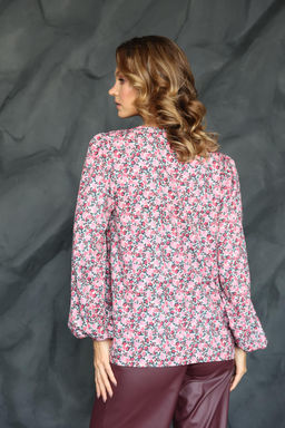 Блузка с глубоким вырезом - Looklikecat фото 2