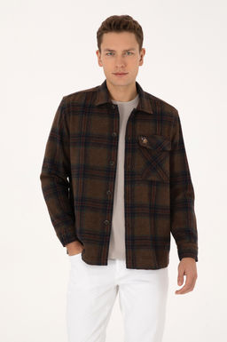 Erkek Kahverengi Uzun Kollu G_mlek