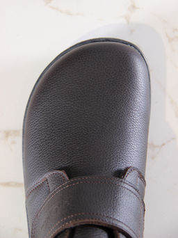 Босоногие ботинки 209.NATAbl.Темно-коричневый оттима/мех